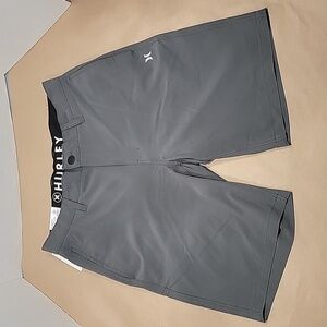 Hurley All Day Hybrid Shorts.  Size 30 Waist, ION Gray Color, NEW with Tags!